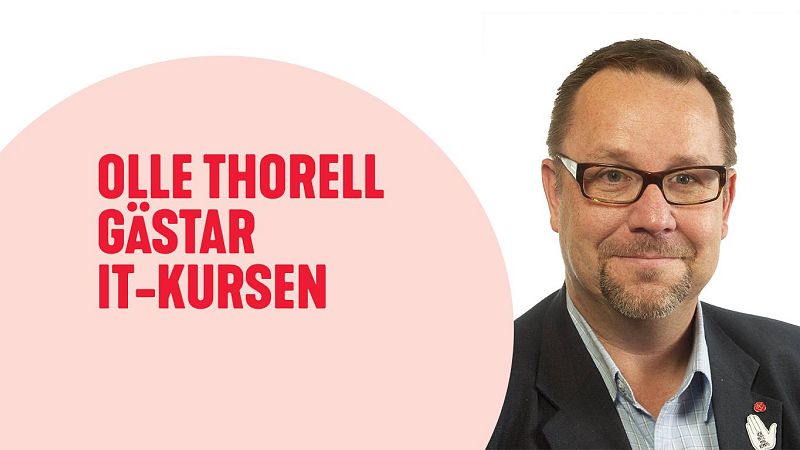 Olle Thorell gästar IT-kurs