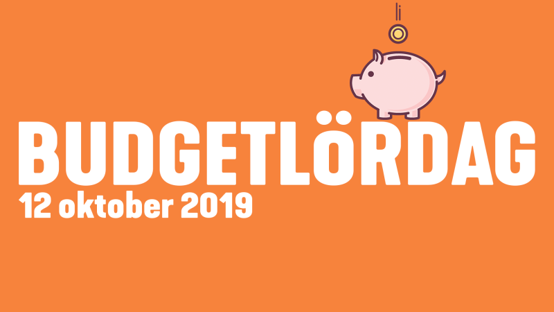 Budgetlördag 2019